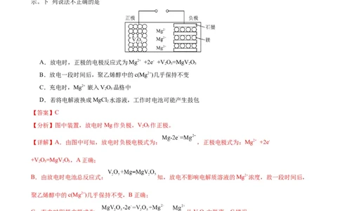 黄金卷06（全国卷老教材）-赢在高考&middot;黄金8卷备战2024年高考化学模拟卷（全国卷专用）（解析版）_05高考化学_2024年新高考资料_4.2024高考模拟预测试卷