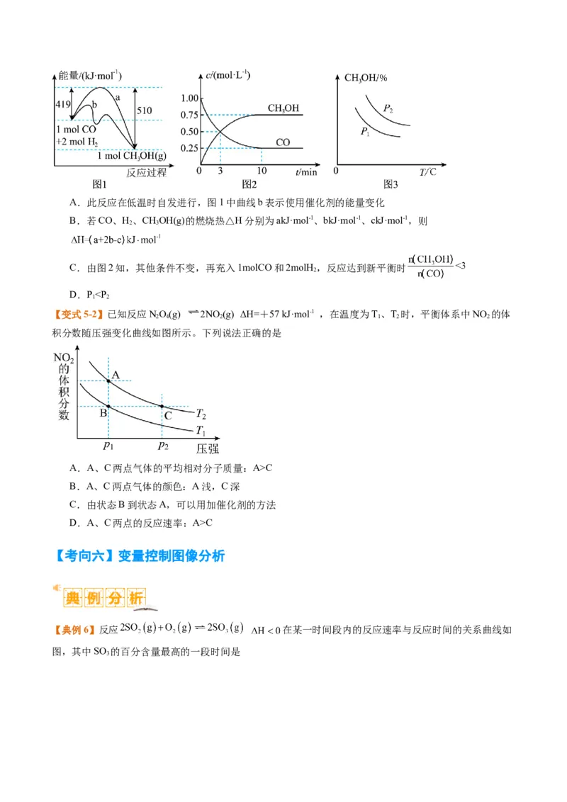 题型12化学平衡图表分析（原卷版）_05高考化学_2024年新高考资料_2.2024二轮复习_2024年高考化学二轮热点题型归纳与变式演练（新高考通用）