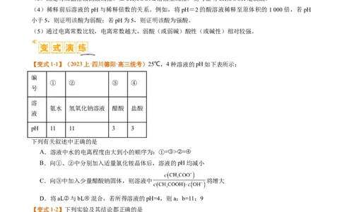 题型14电解质溶液（原卷版）_05高考化学_2024年新高考资料_2.2024二轮复习_2024年高考化学二轮热点题型归纳与变式演练（新高考通用）