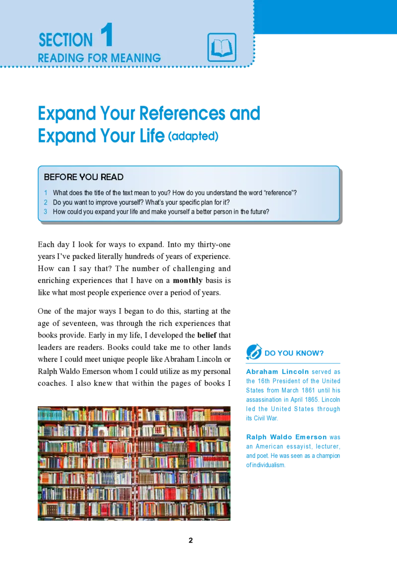 普通高中教科书&middot;英语选择性必修第二册_高中全套电子教材及答案。_01高中电子教材全套_英语_冀教版_高中年级_选择性必修第二册