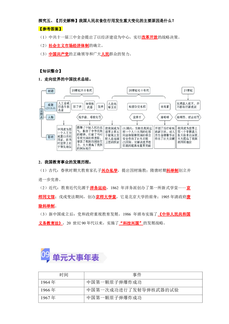 第六单元科技文化与社会生活（大单元教学设计）-（统编版）_新八下历史_19、赠送其它资料_旧版(1)_大单元教学课件+教学设计-U40_第六单元科技文化与社会生活（18-19）