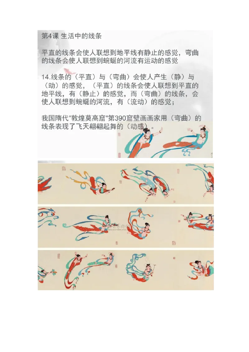 人教版四年级上下册美术知识点汇总_《小学各科知识点》_小学美术《知识梳理》1-6年级上下册_下册