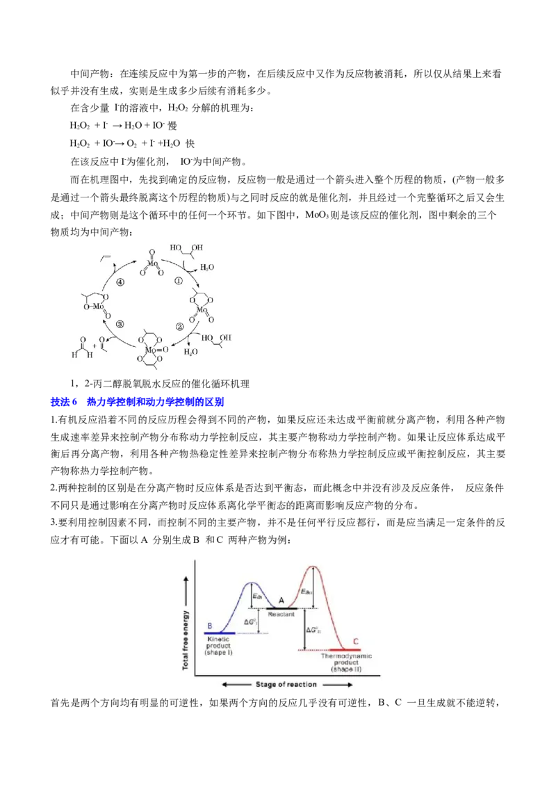 通关07反应历程探究与催化机理（解析版）-备战2024年高考化学抢分秘籍（新高考专用）_05高考化学_2024年新高考资料_5.2024三轮冲刺_备战2024年高考化学抢分秘籍（新高考专用）322209527