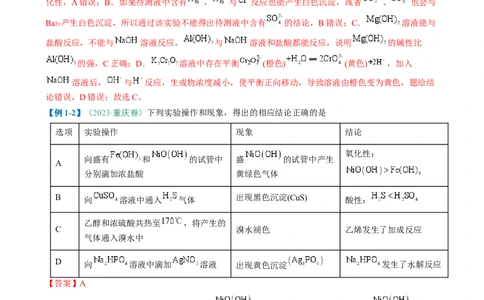 题型11实验方案的设计与评价微型实验（解析版）_05高考化学_2025年新高考资料_二轮复习_2025年高考化学二轮热点题型归纳与变式演练（新高考通用）340117718