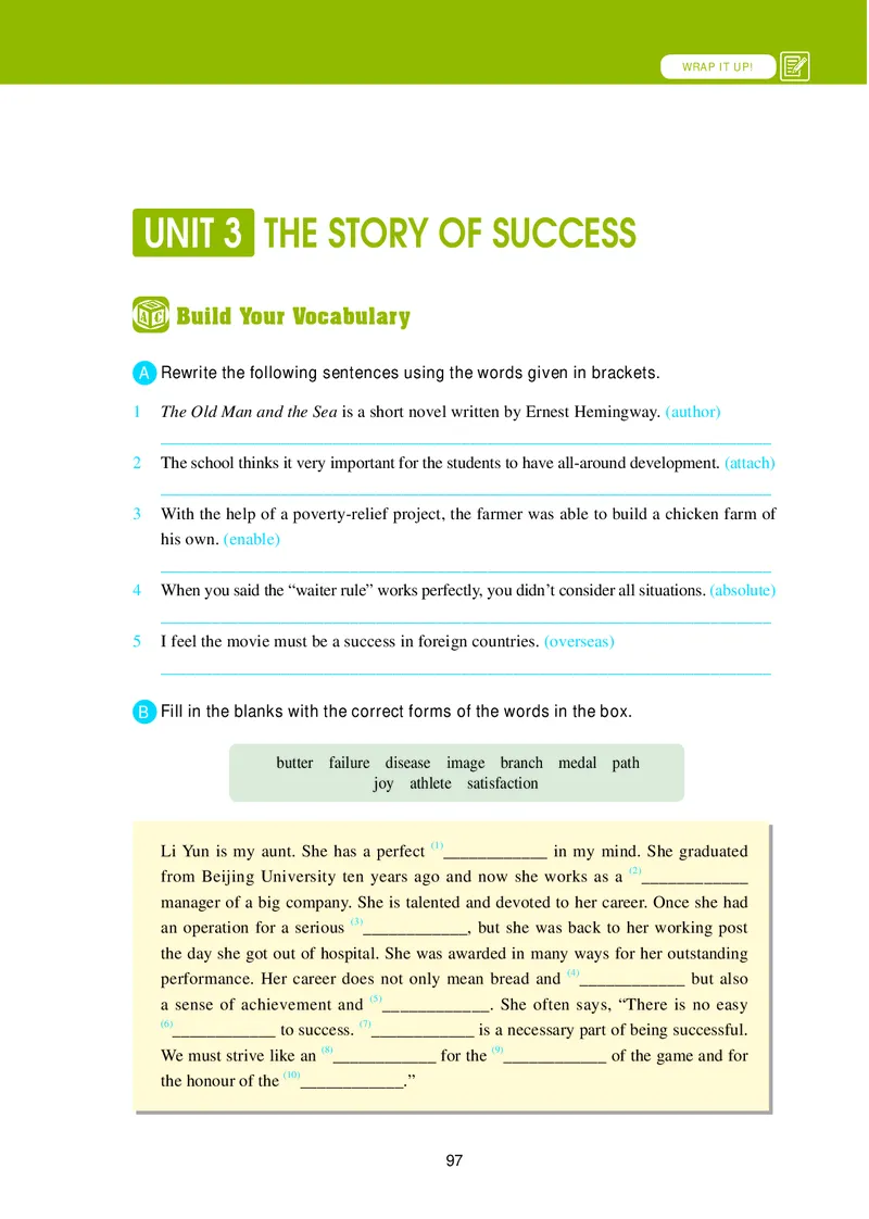 普通高中教科书&middot;英语必修第三册_高中全套电子教材及答案。_01高中电子教材全套_英语_冀教版_高中年级_必修第三册