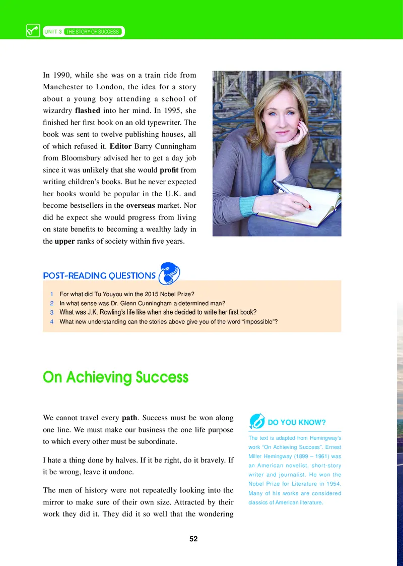 普通高中教科书&middot;英语必修第三册_高中全套电子教材及答案。_01高中电子教材全套_英语_冀教版_高中年级_必修第三册