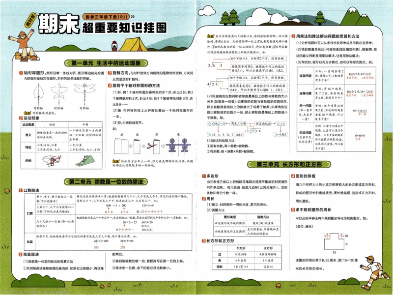 26春《知识挂图知识点总结》人教数学三下_26春人教版数学三下_09、练习题+试卷合集_-26春《教材帮》_26春《教材帮》人教数学3下