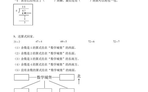 2.2、两位数除以一位数的除法（重难点讲解+知识总结+同步练习+答案解析）（学生版）-（人教版）_26春人教版数学三下_00、更新资料3月18日_单元复习专项-K48_2025版