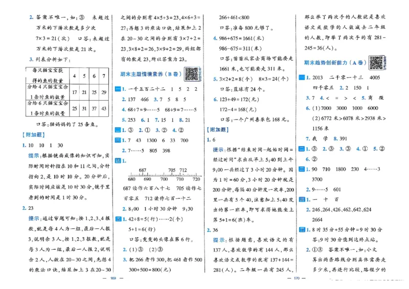 26春2下人教数学学霸提优大试卷_26春人教版数学三下_09、练习题+试卷合集_-26春《提优大试卷》