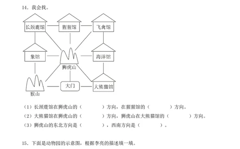 专项训练04：位置与方向（一）（培优专练）（学生版）-（人教版）_26春人教版数学三下_00、更新资料3月18日_单元复习专项-K48_2025版
