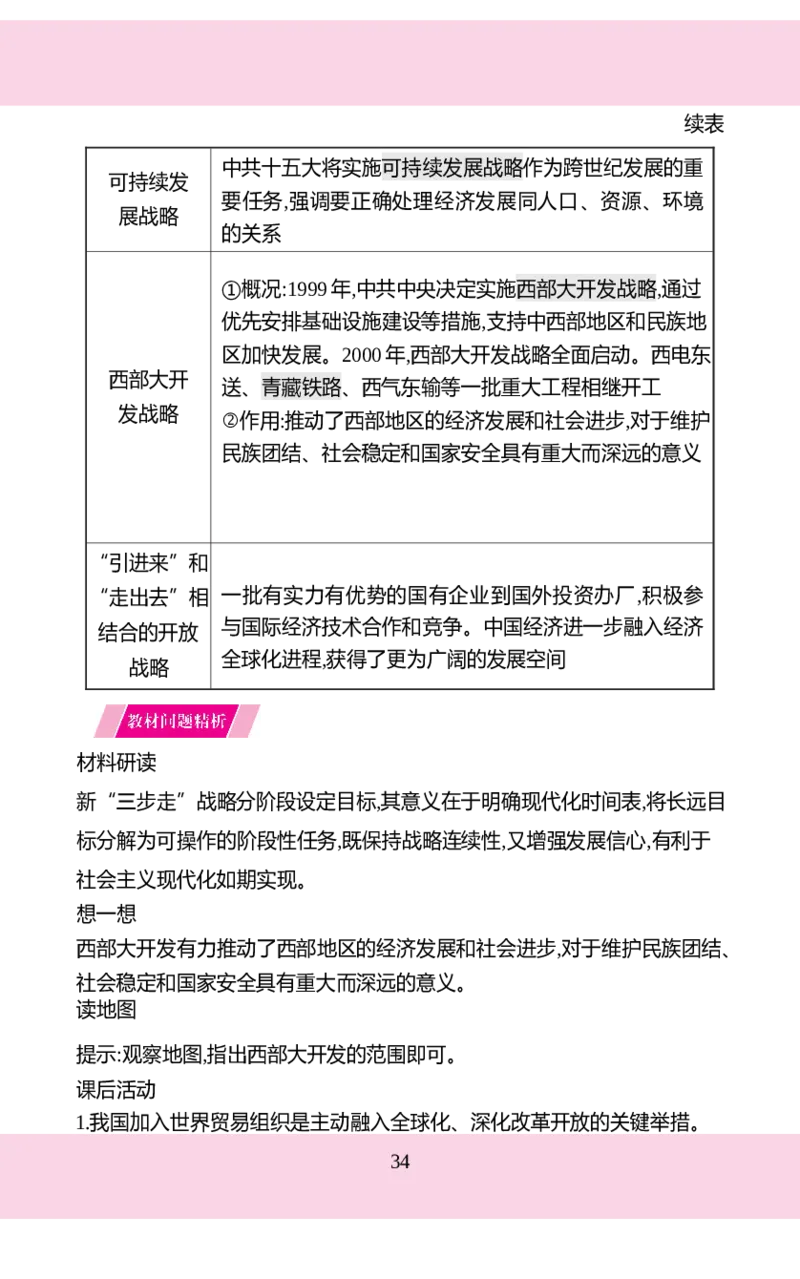 八年级下册历史核心知识背记手册2025-2026学年统编版八年级历史下册_新八下历史_00、更新资料3月23日_新版_第三套_知识清单