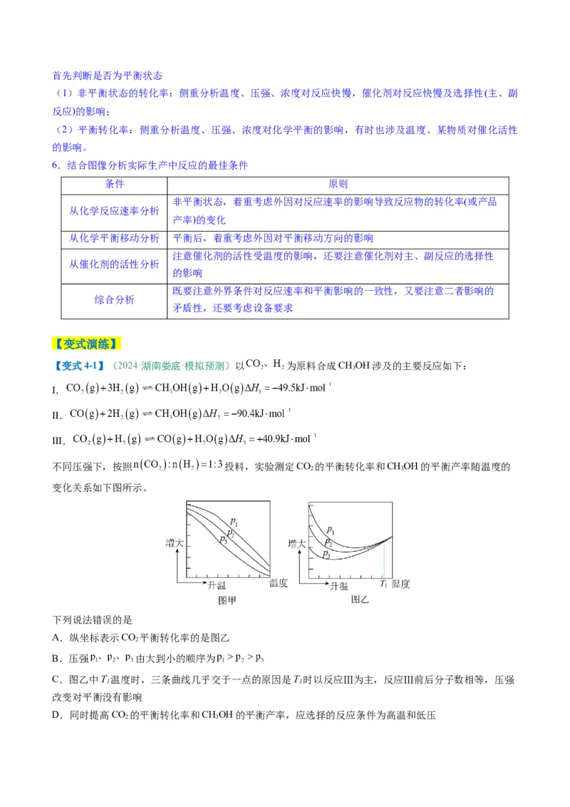 题型13化学反应速率与平衡（解析版）_05高考化学_2025年新高考资料_二轮复习_2025年高考化学二轮热点题型归纳与变式演练（新高考通用）340117718