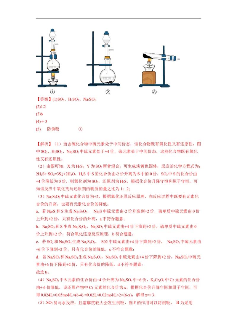 解密11非金属及其化合物（分层训练）（解析版）_05高考化学_通用版（老高考）复习资料_2023年复习资料_二轮复习_高频考点解密2023年高考化学二轮复习讲义+分层训练（全国通用）