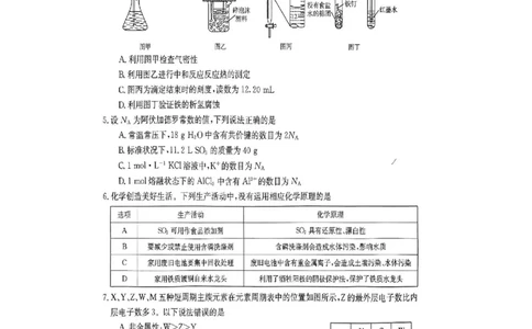 驻马店市2022-2023学年度高三年级期末统一考试化学试卷_05高考化学_高考模拟题_全国课标版_河南省驻马店市2022-2023学年高三上学期1月期末化学