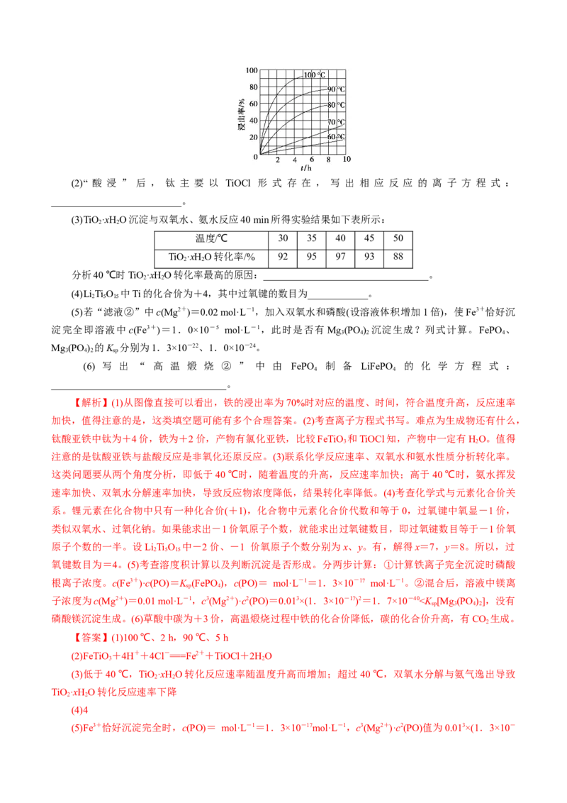 解密10水溶液中离子反应（讲义）-高频考点解密2021年高考化学二轮复习讲义+分层训练（浙江专版）_05高考化学_新高考复习资料_2021新高考资料