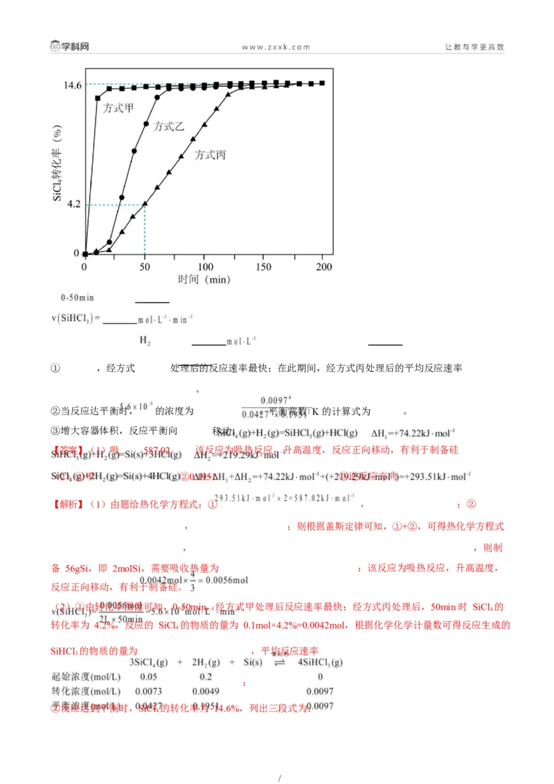 题型18化学反应原理综合题（解析版）_05高考化学_2025年新高考资料_二轮复习_2025年高考化学二轮热点题型归纳与变式演练（新高考通用）340117718