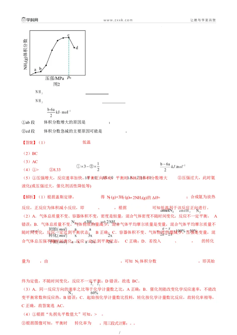 题型18化学反应原理综合题（解析版）_05高考化学_2025年新高考资料_二轮复习_2025年高考化学二轮热点题型归纳与变式演练（新高考通用）340117718
