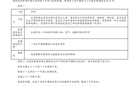 期末复习&middot;历史小论文专项50练（1-11课）（学生版）_新八下历史_00、更新资料3月23日_第二套(4)_期末专项复习-U269_2024版