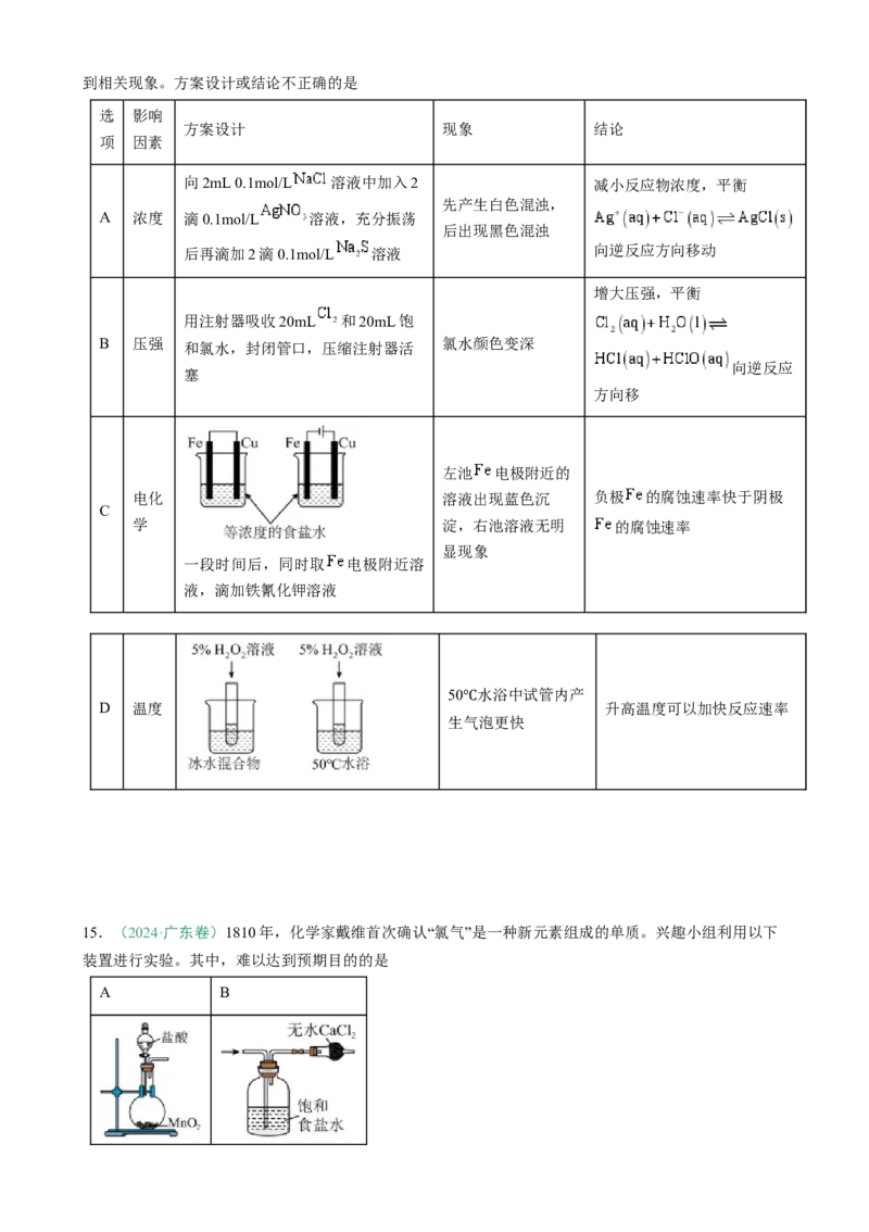 题型11实验方案的设计与评价微型实验（原卷版）_05高考化学_2025年新高考资料_二轮复习_2025年高考化学二轮热点题型归纳与变式演练（新高考通用）340117718
