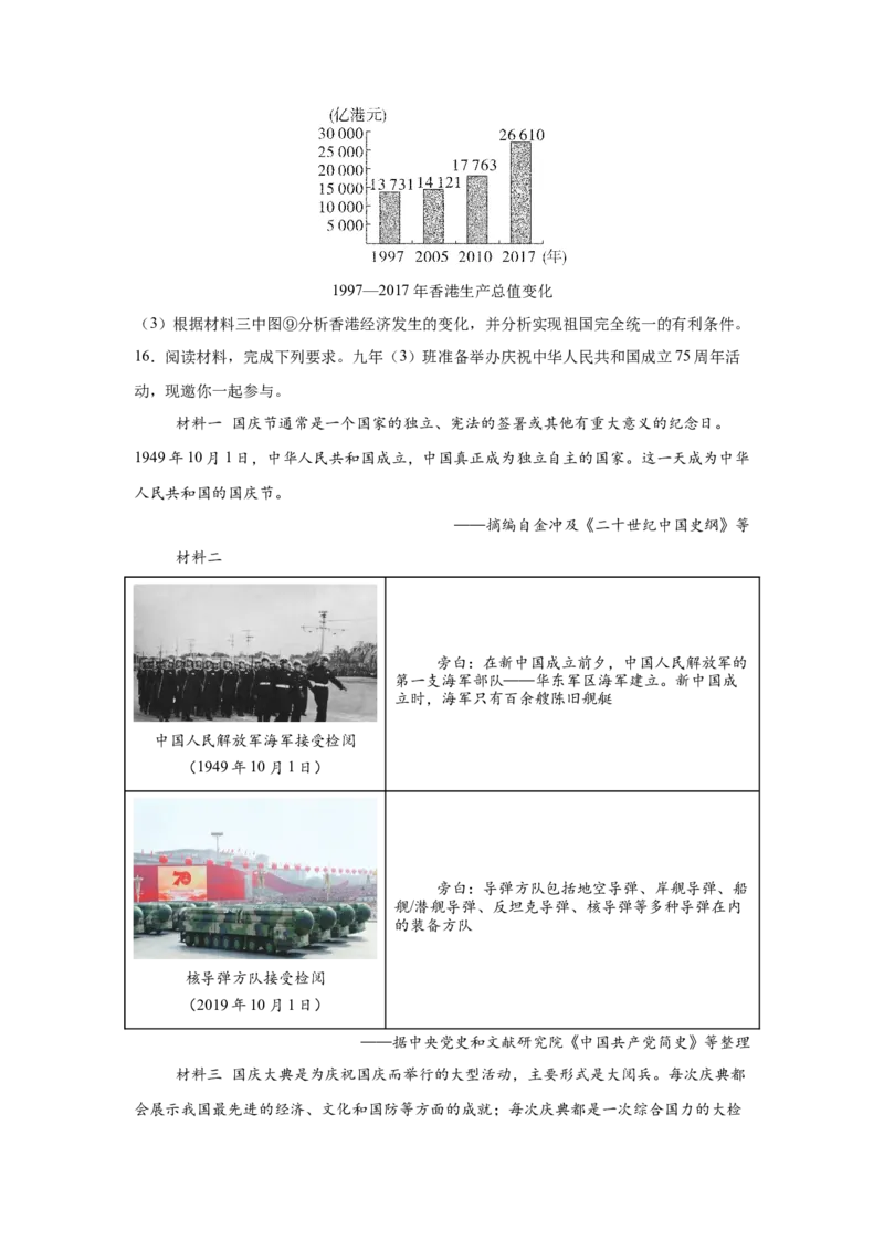 专题训练02++材料题（解题指导+典例剖析+20题精练）-2023-2024学年八年级历史下册期末满分冲刺复习攻略_新八下历史_19、赠送其它资料_旧版_12复习课件8下历史