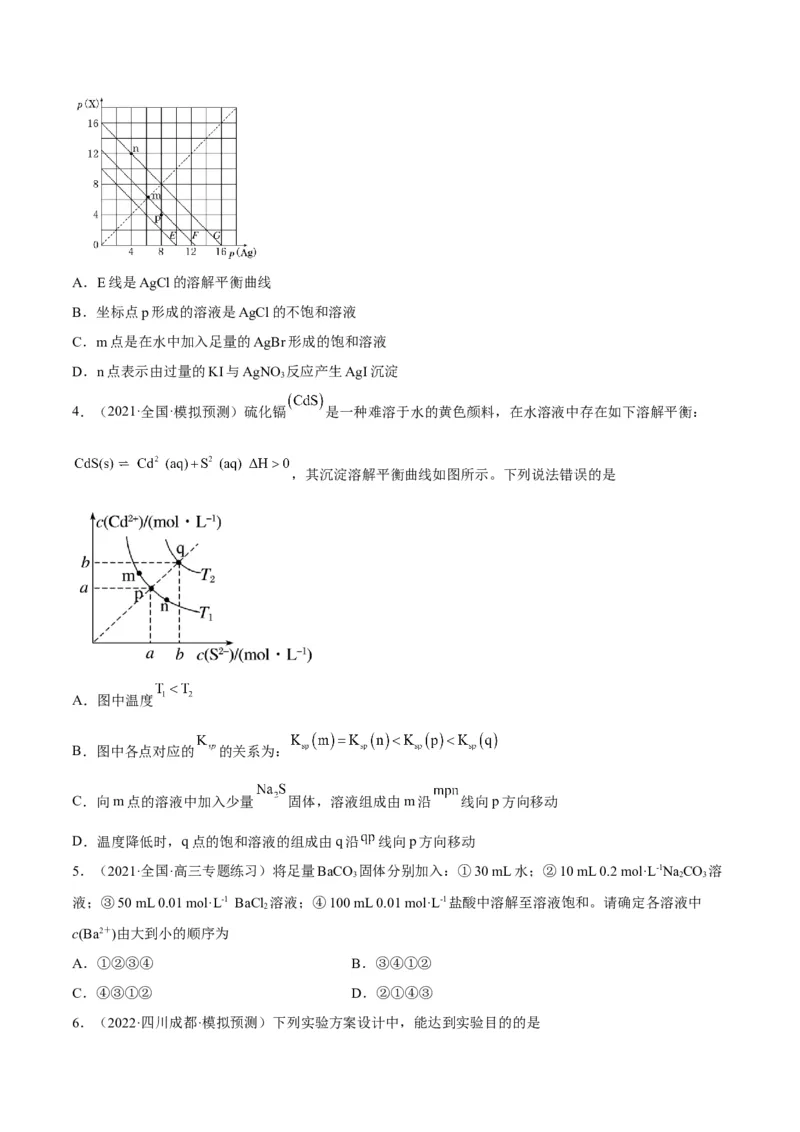 解密08水溶液中的离子平衡（讲义）-高频考点解密2022年高考化学二轮复习讲义+分层训练（全国通用）（原卷版）_05高考化学_通用版（老高考）复习资料_2023年复习资料_二轮复习