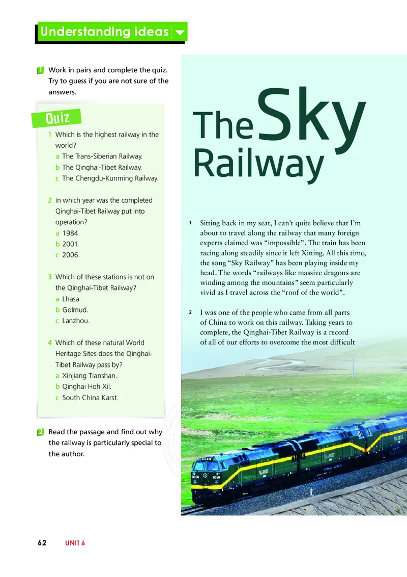 普通高中教科书&middot;英语选择性必修第一册(1)_高中全套电子教材及答案。_01高中电子教材全套_英语_外研社版_高中年级_选择性必修第一册