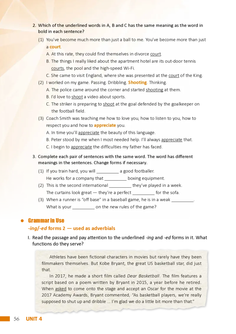 普通高中教科书&middot;英语必修第二册_高中全套电子教材及答案。_01高中电子教材全套_英语_沪外教版_高中年级_必修第二册