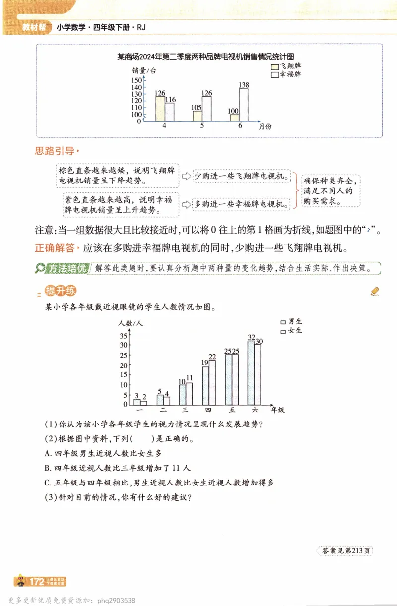 26春《教材帮》人教数学四下_26春人教版数学三下_09、练习题+试卷合集_-26春《教材帮》_26春《教材帮》人教数学4下