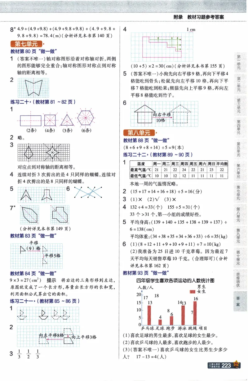 26春《教材帮》人教数学四下_26春人教版数学三下_09、练习题+试卷合集_-26春《教材帮》_26春《教材帮》人教数学4下