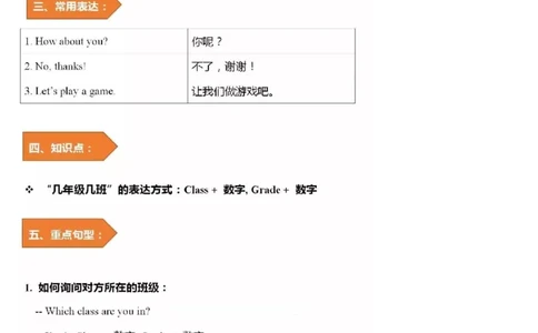 人教精通版小学英语四年级上册知识点_《小学各科知识点》_小学英语《知识梳理》3-6年级上下册_上册_人教精通版小学英语3-6年级上册