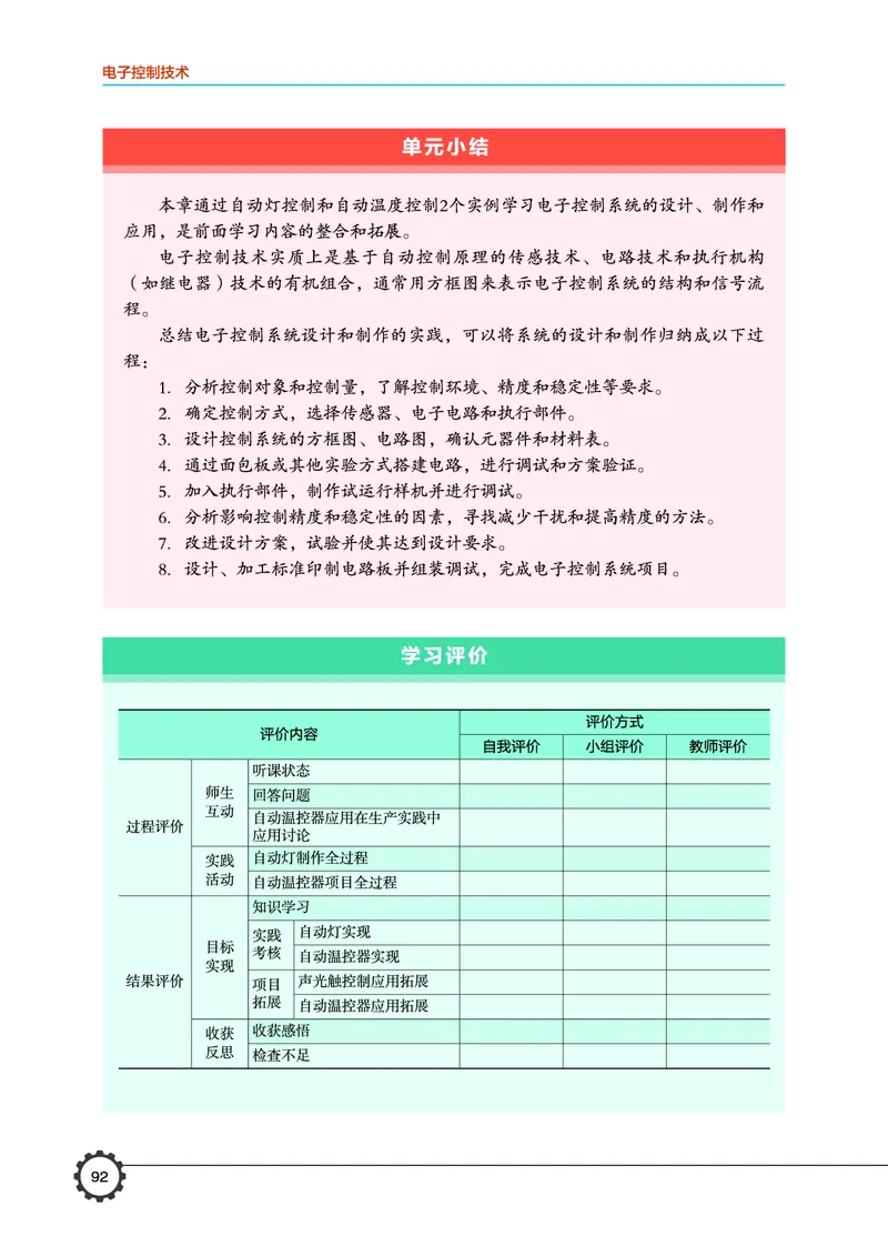 普通高中教科书&middot;通用技术选择性必修1电子控制技术_高中全套电子教材及答案。_01高中电子教材全套_通用技术_豫科版_高中年级_选择性必修1电子控制技术