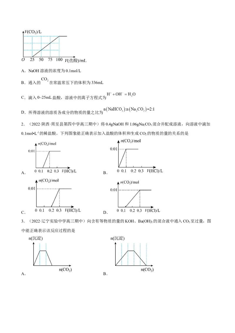 解密10金属及其化合物（讲义）-高频考点解密2022年高考化学二轮复习讲义+分层训练（全国通用）（原卷版）_05高考化学_通用版（老高考）复习资料_2023年复习资料_二轮复习