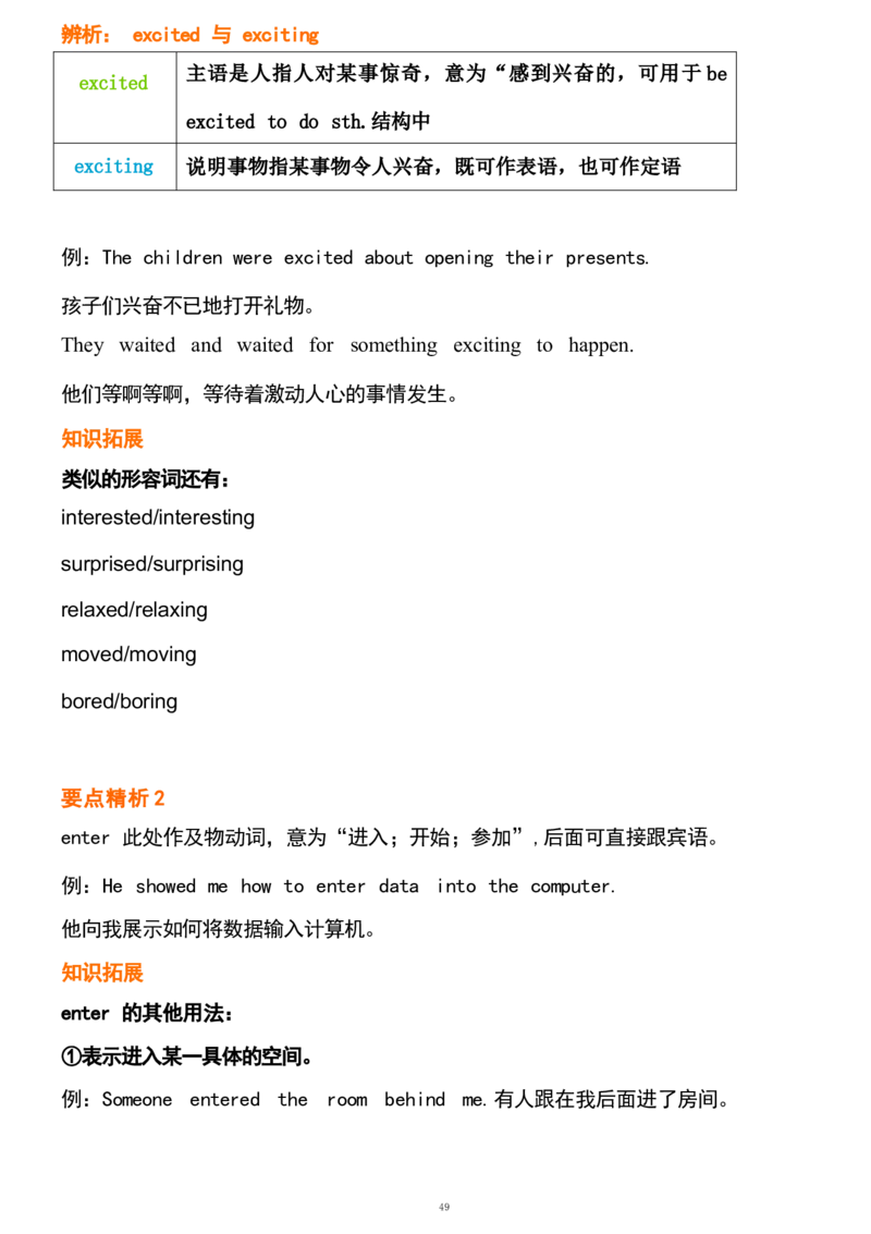 1_24秋《初中各科知识点梳理》_初中英语《知识梳理》7-9年级上下册_重点知识_人教版初中英语_下册_九下_UNIT14
