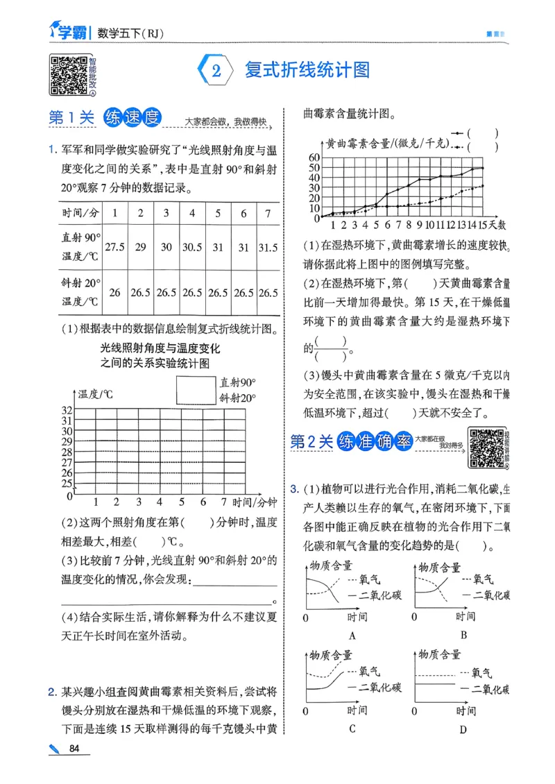 26春五下五星学霸数学人教_26春人教版数学三下_09、练习题+试卷合集_-26春《五星学霸》_26春《五星学霸》数学RJ5下