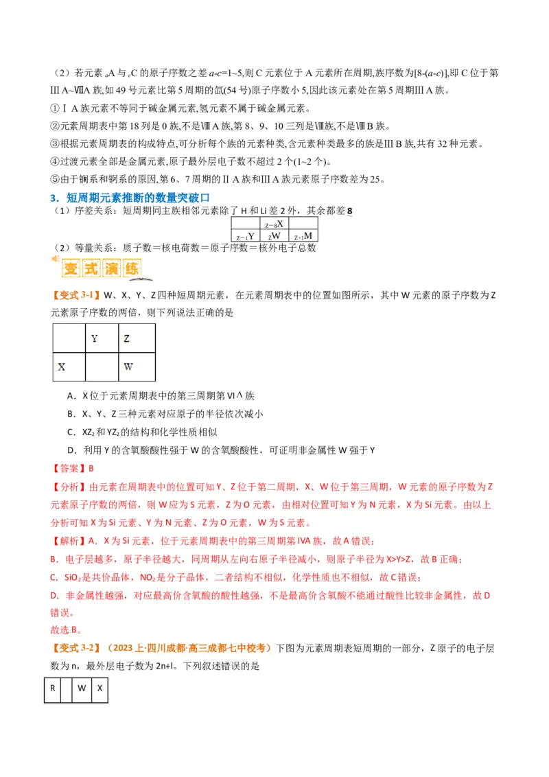 题型08元素周期律推断（解析版）_05高考化学_2024年新高考资料_2.2024二轮复习_2024年高考化学二轮热点题型归纳与变式演练（新高考通用）