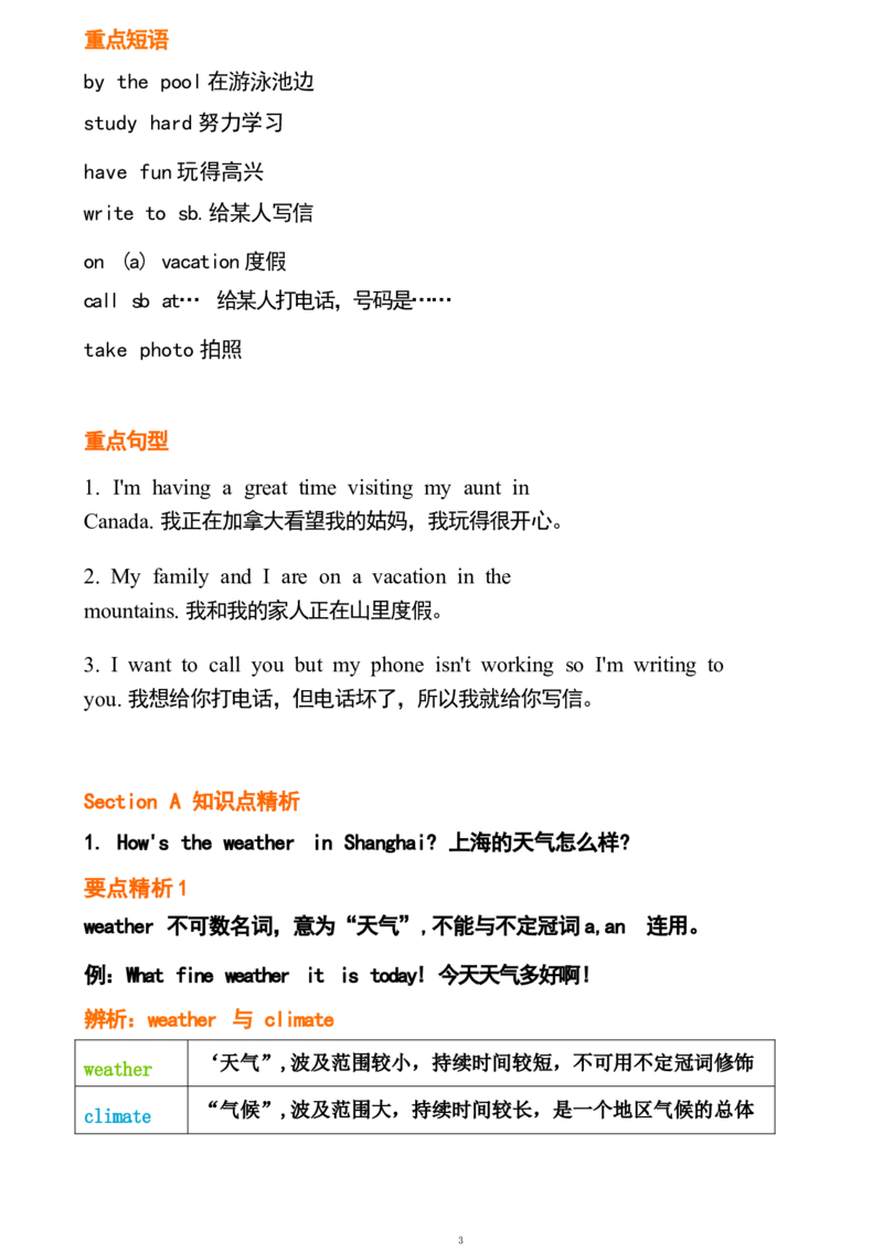 1_24秋《初中各科知识点梳理》_初中英语《知识梳理》7-9年级上下册_重点知识_人教版初中英语_下册_七下_unit7
