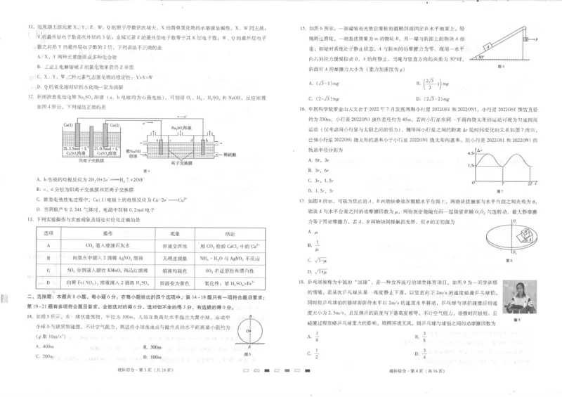 贵州省六校联盟2022-2023学年高三上学期高考实用性联考（一）理科综合试题_05高考化学_高考模拟题_全国课标版_2023贵州省六校联盟高三上学期高考实用性联考（一）理综