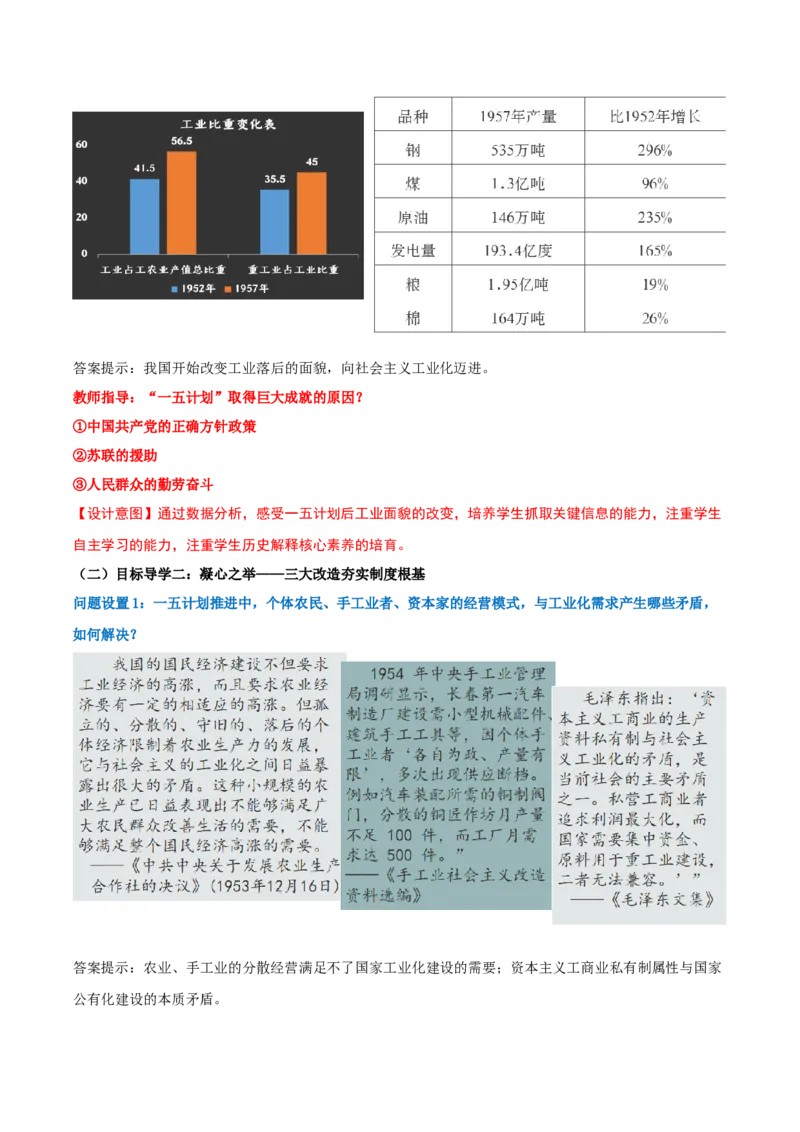 第3课社会主义制度建立（任务型教学设计）_新八下历史_00、上课课件PPT+教学设计更新中_00、教学设计第二套更新中