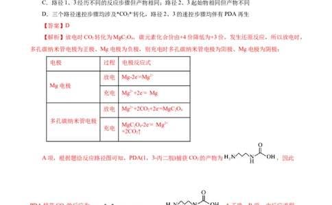 高考热点专项物质能量、能垒变化图像分析（解析版）_05高考化学_2025年新高考资料_二轮复习_上好课2025年高考化学二轮复习讲练测（新高考通用）3379109_主题三化学反应原理
