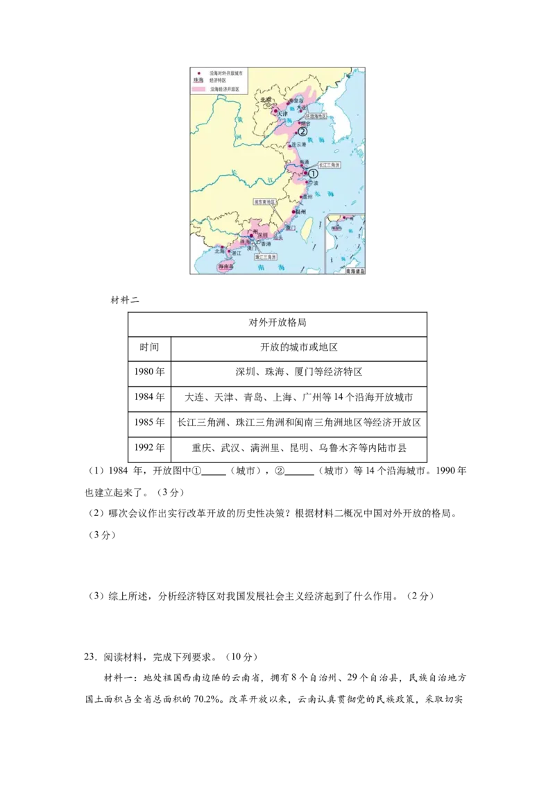 基础过关卷（夯基固本）-2023-2024学年八年级历史下册期末满分冲刺复习攻略_新八下历史_19、赠送其它资料_旧版_12复习课件8下历史_2023-2024学年八年级历史下册期末满分冲刺复习攻略