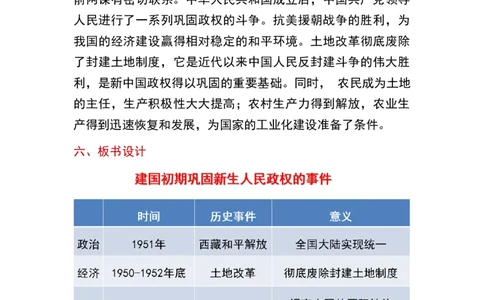 第3课土地改革_新八下历史_19、赠送其它资料_旧版_00核心素养课件+教案8下历史（24版）_8下历史核心素养教案_1、第一单元中国人民共和国成立和巩固
