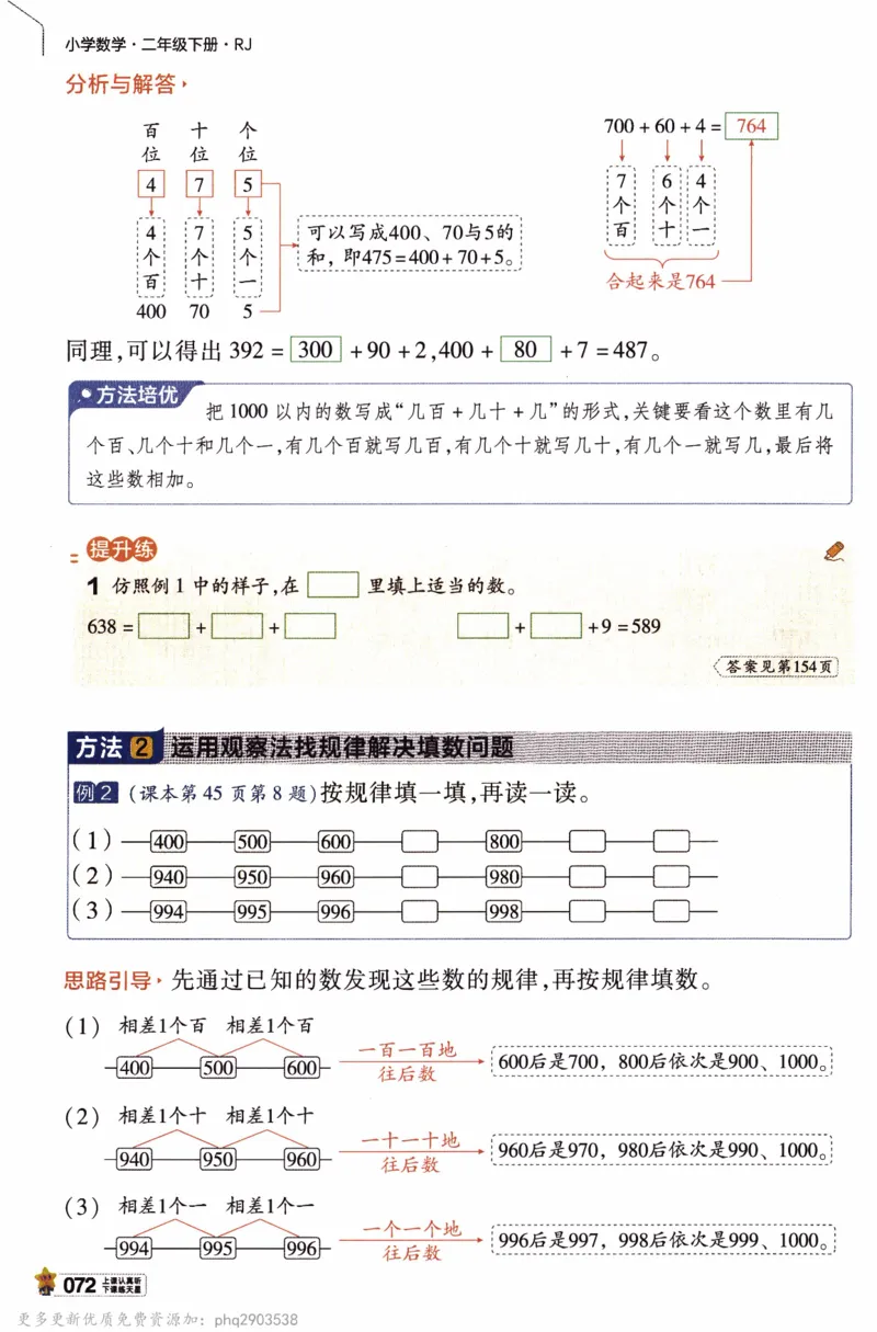 26春《教材帮》人教数学二下_26春人教版数学三下_09、练习题+试卷合集_-26春《教材帮》_26春《教材帮》人教数学2下