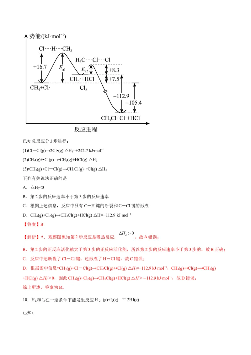 解密06化学反应与热能（讲义）-高频考点解密2022年高考化学二轮复习讲义+分层训练（全国通用）（解析版）_05高考化学_通用版（老高考）复习资料_2023年复习资料_二轮复习
