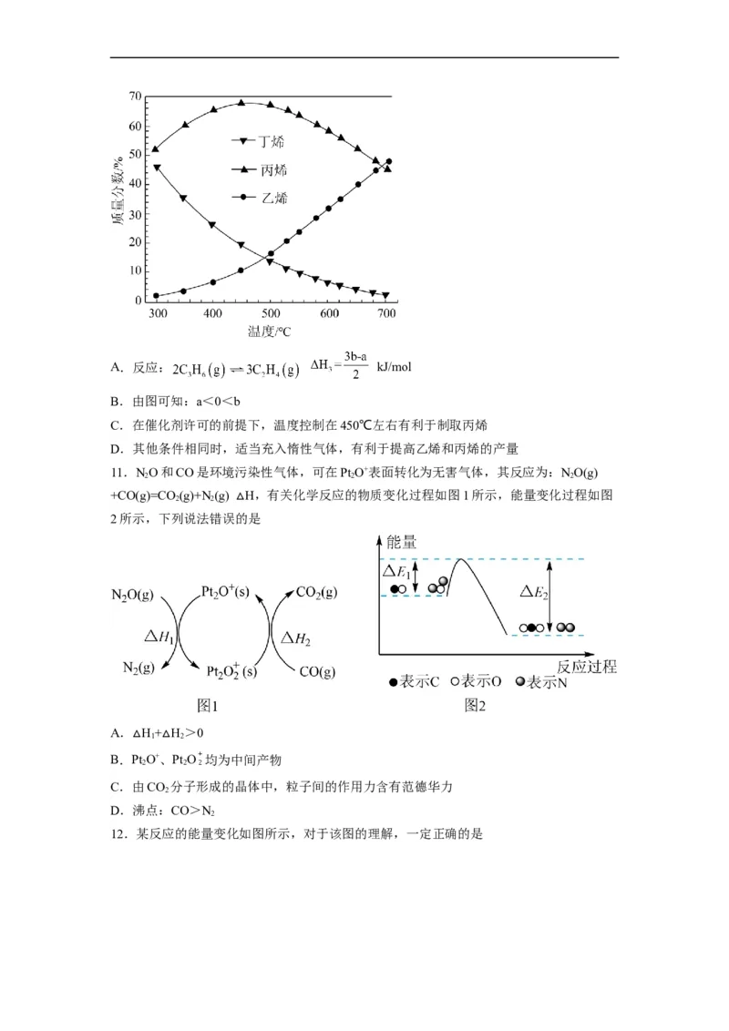 解密06化学反应与能量（分层训练）（原卷版）_05高考化学_通用版（老高考）复习资料_2023年复习资料_二轮复习_高频考点解密2023年高考化学二轮复习讲义+分层训练（全国通用）