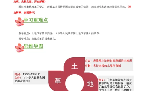第3课土地改革（导学案）-（部编版）_新八下历史_00、更新资料3月23日_第二套(4)_导学案