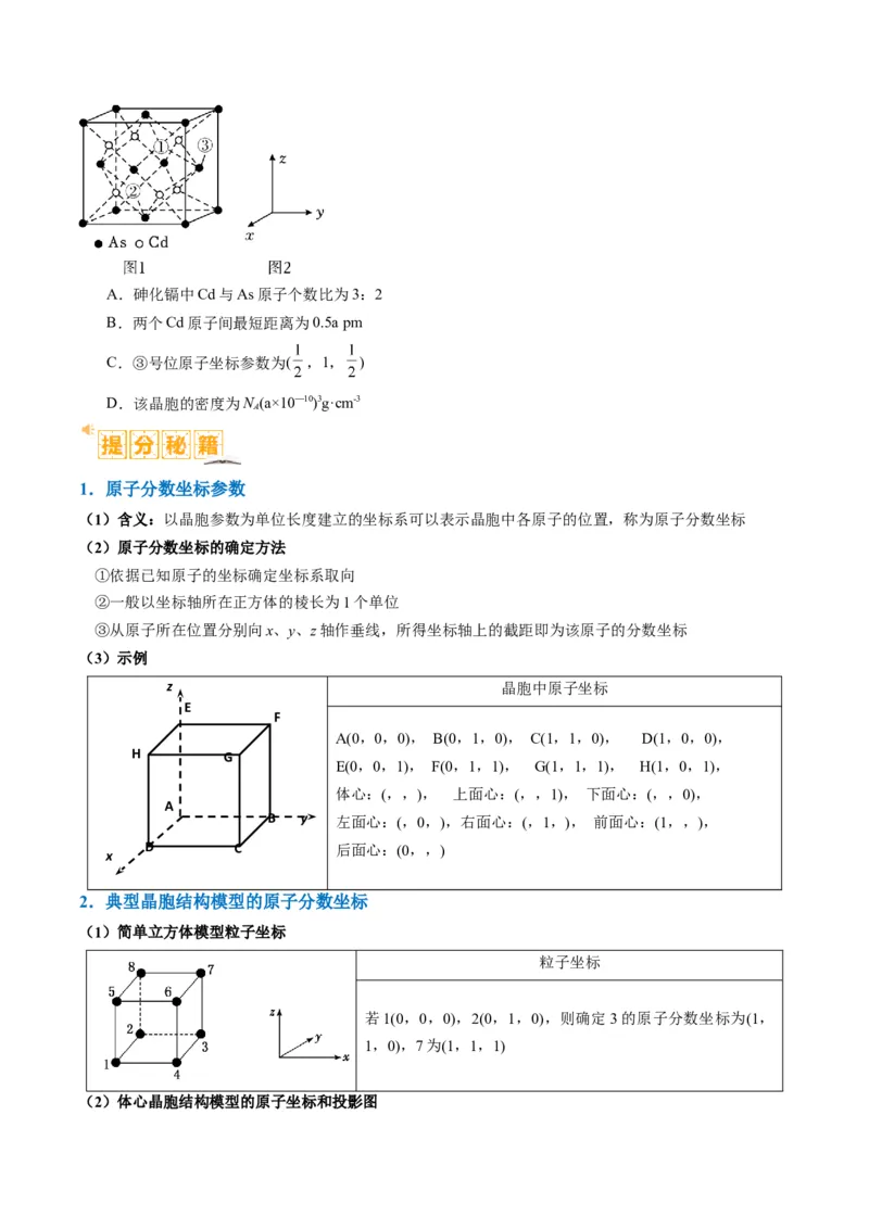 题型20物质结构与性质基础（原卷版）_05高考化学_2024年新高考资料_2.2024二轮复习_2024年高考化学二轮热点题型归纳与变式演练（新高考通用）