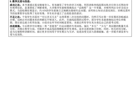 2.9归总问题核心素养教案（表格式）三年级下册数学人教版_26春人教版数学三下_00、教案3套完整版_第2套表格式核心素养教案-全册合在一起_课课教案_第2单元除数是一位数的除法