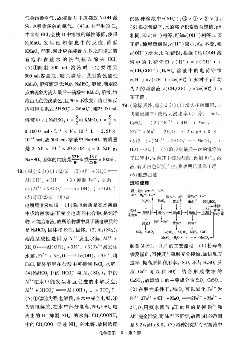 金考卷优秀模拟试卷汇编45套全国卷化学答案_05高考化学_高考模拟题_全国课标版_化学全国卷2023金考卷