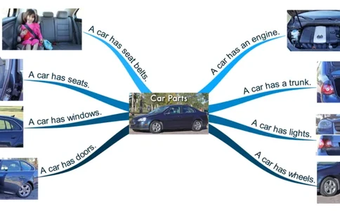 carparts_《小学思维导图》_思维导图语数英第二套_英语_思维导图_思维导图RAZA