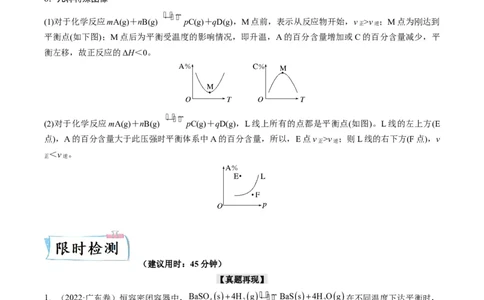 重难点12化学反应速率与化学平衡图表分析（原卷版）_05高考化学_新高考复习资料_2023年新高考资料_专项复习_2023年高考化学热点&middot;重点&middot;难点专练（新高考专用）